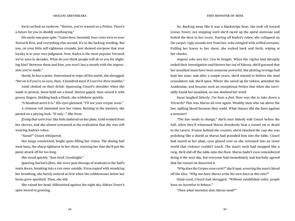 This Monster of Mine by Shalini Abeysekara