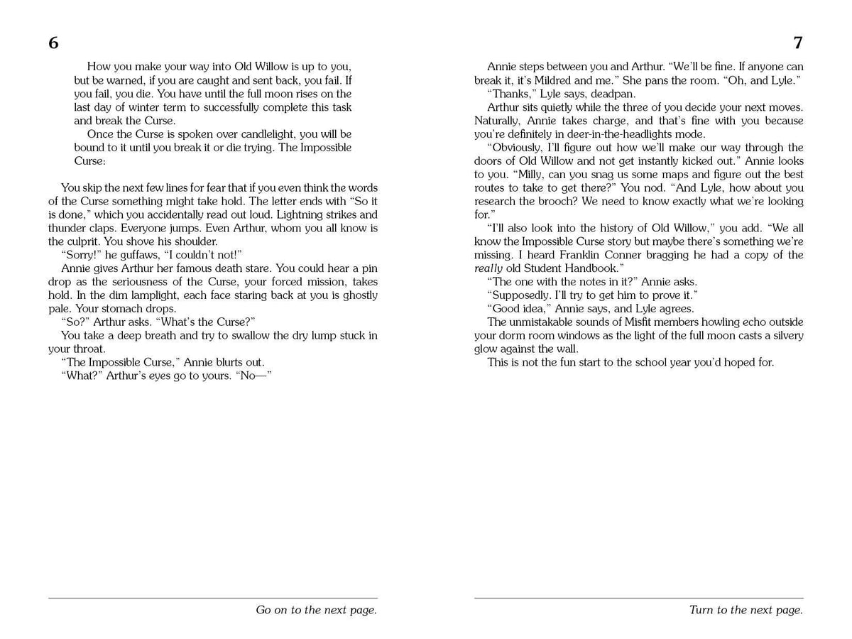 The Curse of Great Winter Academy by Jessika Fleck