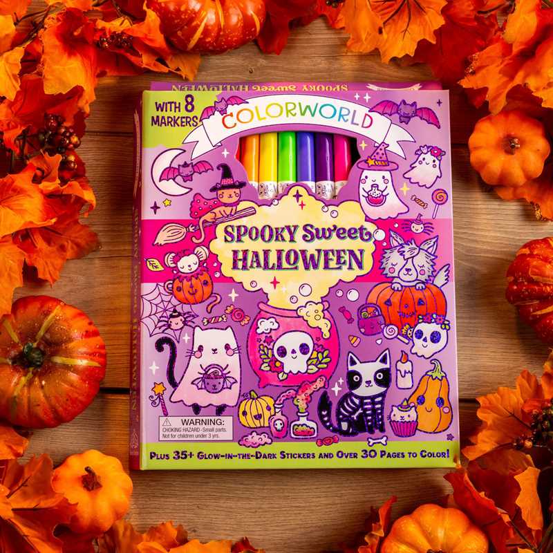 ColorWorld: Spooky Sweet Halloween Coloring Set