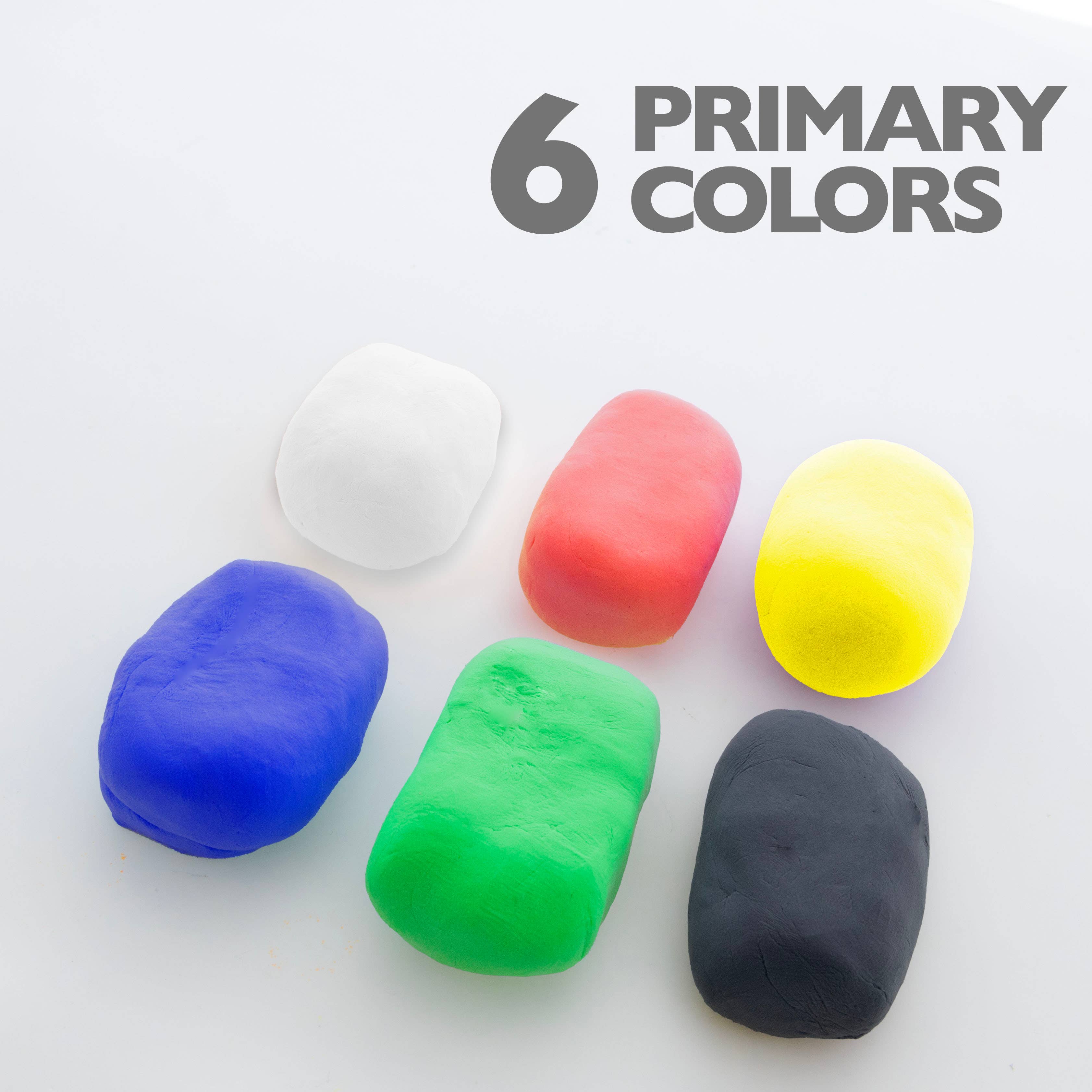 Primary Color Air Dry Modeling Clay