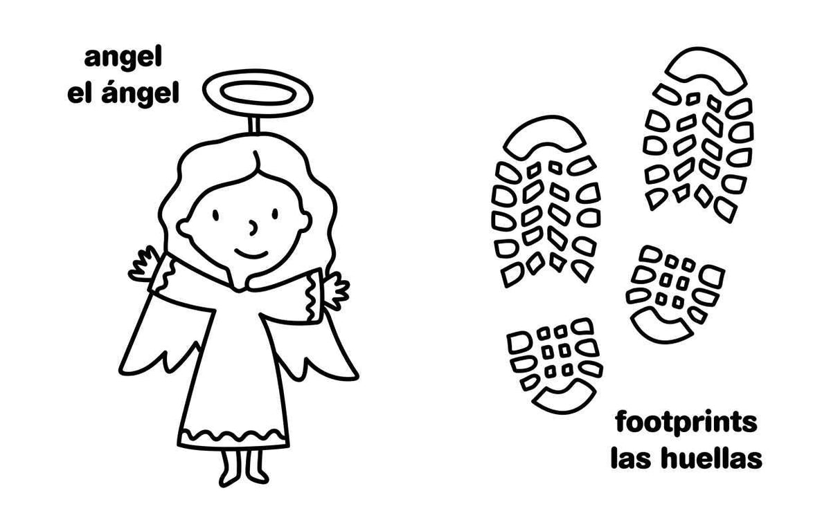 My First Big Book of Bilingual Coloring: Spanish by Little Bee Books