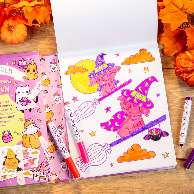 ColorWorld: Spooky Sweet Halloween Coloring Set