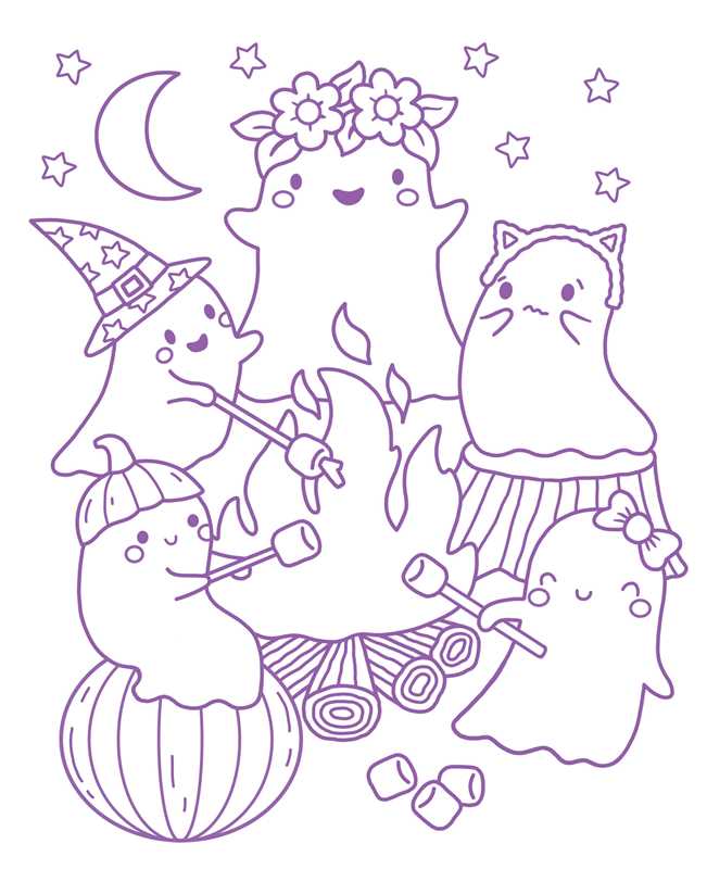 ColorWorld: Spooky Sweet Halloween Coloring Set