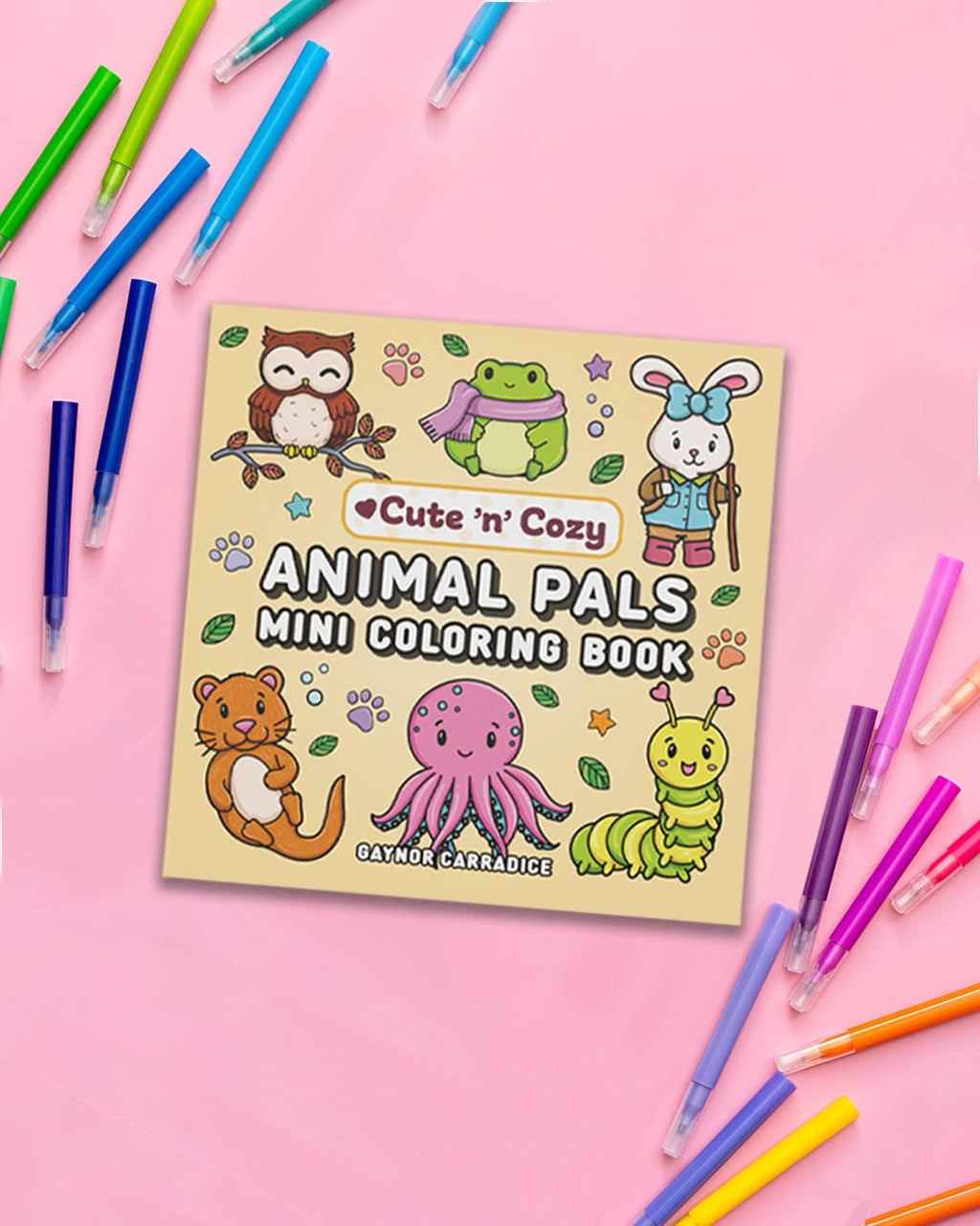 Animal Pals Mini Coloring Book
