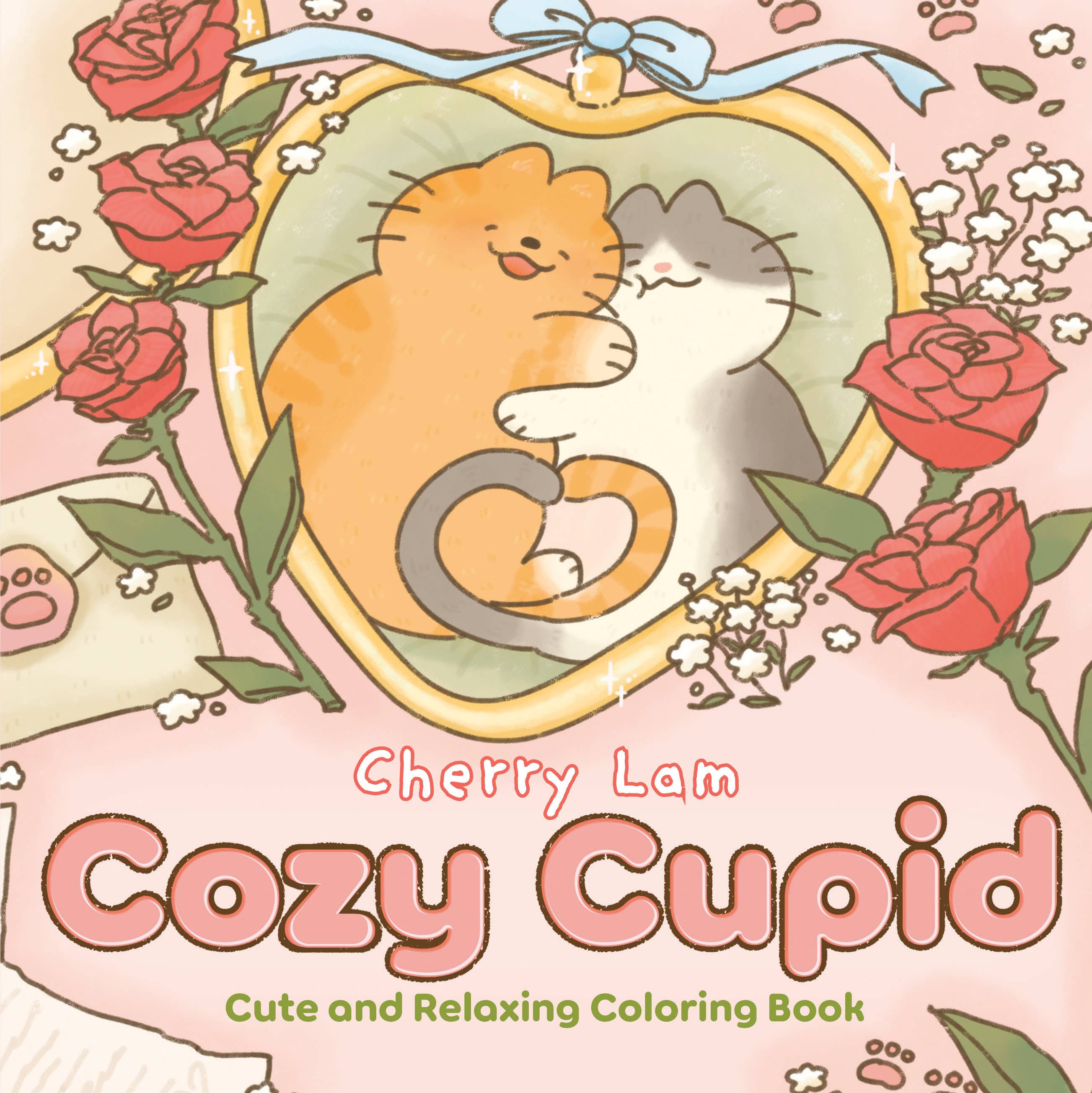 Cozy Cupid Coloring Book