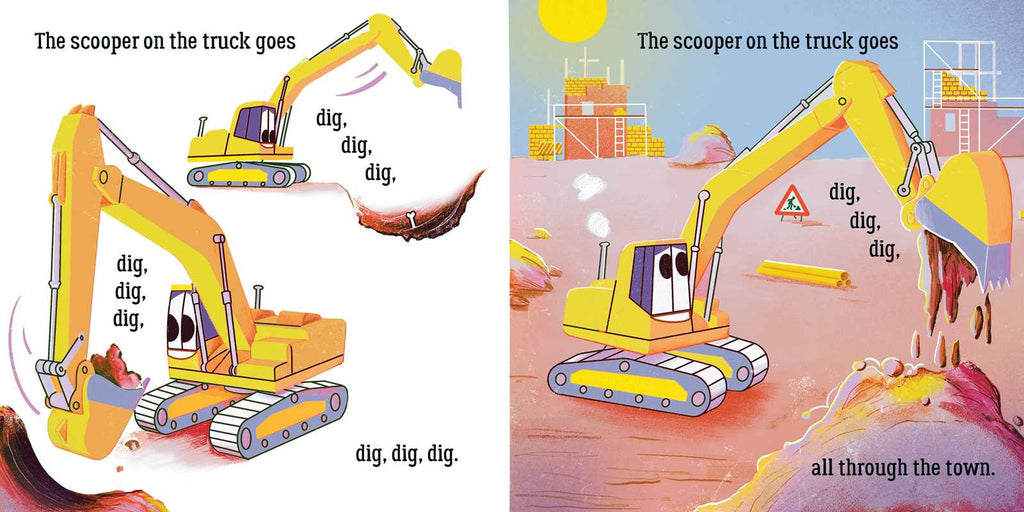Wheels on the Truck (A Nursery Rhyme Sing-Along Board Book for Toddlers) by Aly Fronis