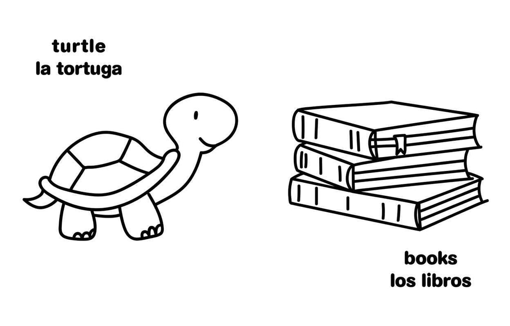 My First Big Book of Bilingual Coloring: Spanish by Little Bee Books