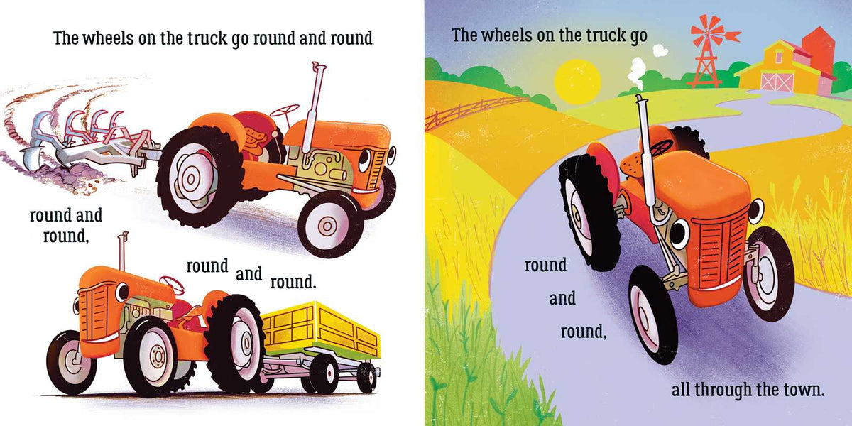 Wheels on the Truck (A Nursery Rhyme Sing-Along Board Book for Toddlers) by Aly Fronis