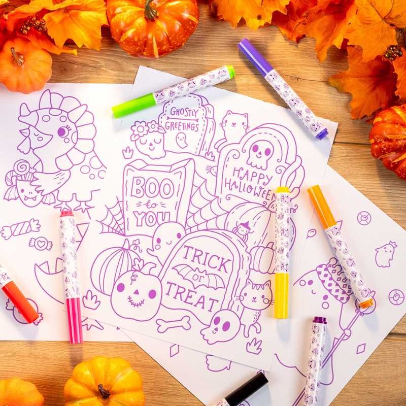 ColorWorld: Spooky Sweet Halloween Coloring Set
