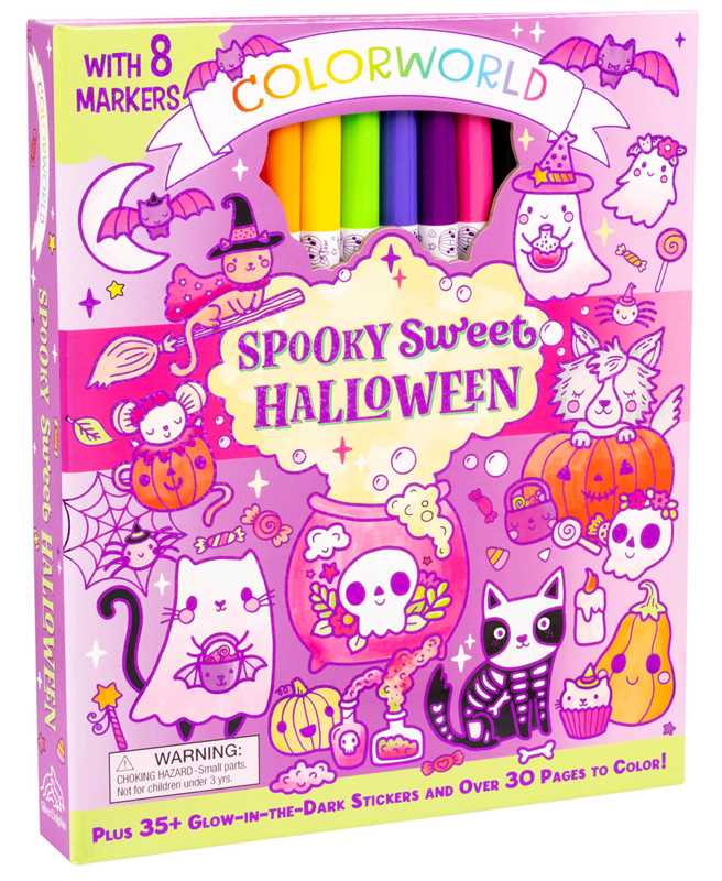 ColorWorld: Spooky Sweet Halloween Coloring Set