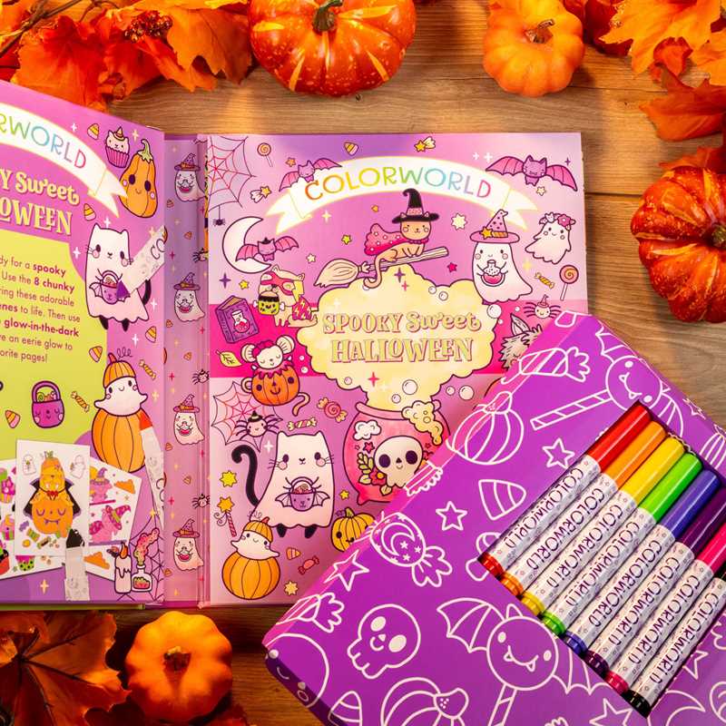 ColorWorld: Spooky Sweet Halloween Coloring Set