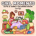 Girl Moments Coloring Book