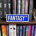 Fantasy Street Sign | Bookshelf Decor