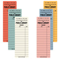 Library Card Bookmark