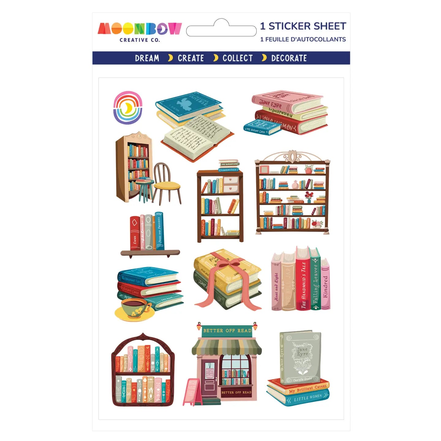 Better Off Read Sticker Sheet