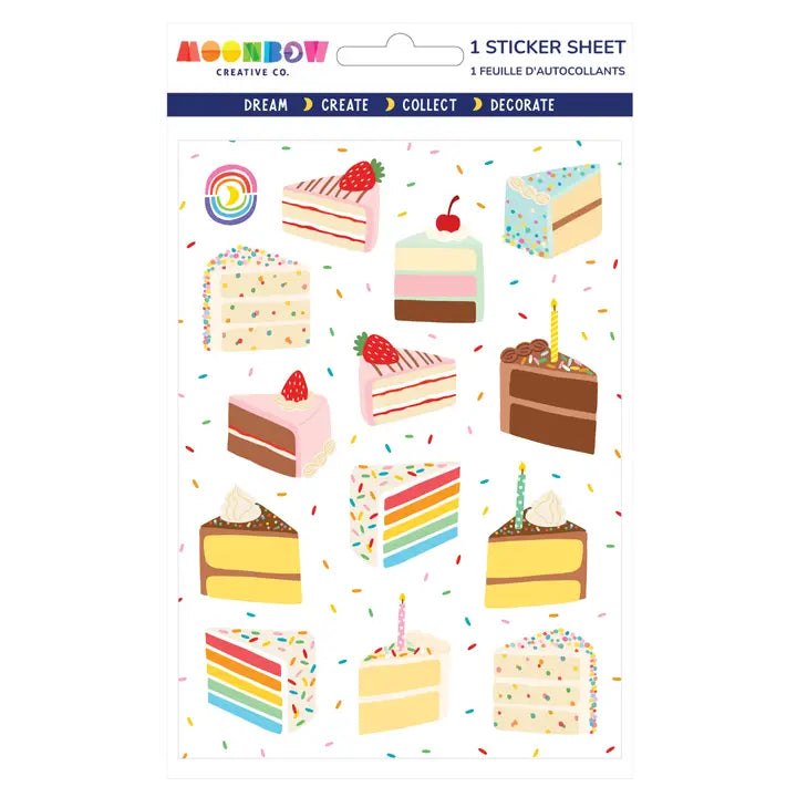 Cake it Away Sticker Sheet