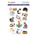 Cat Sitters Sticker Sheet