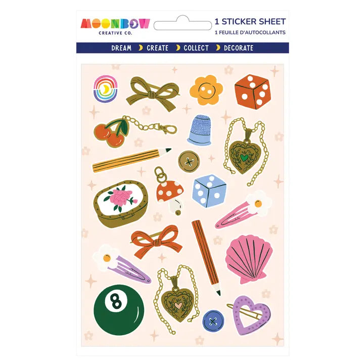Little Trinkets Sticker Sheet