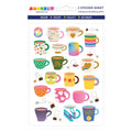 Rainbow Mugs Sticker Sheet