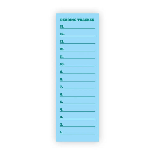 Book Tower Reading Tracker Bookmark with Stickers