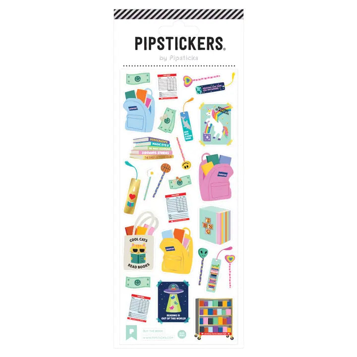 Buy The Book Sticker Sheet