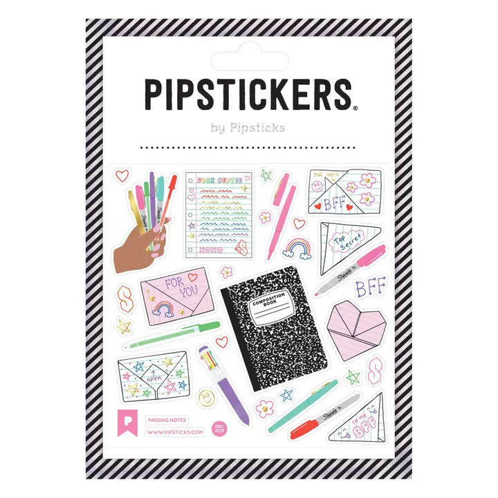 Passing Notes Sticker Sheet