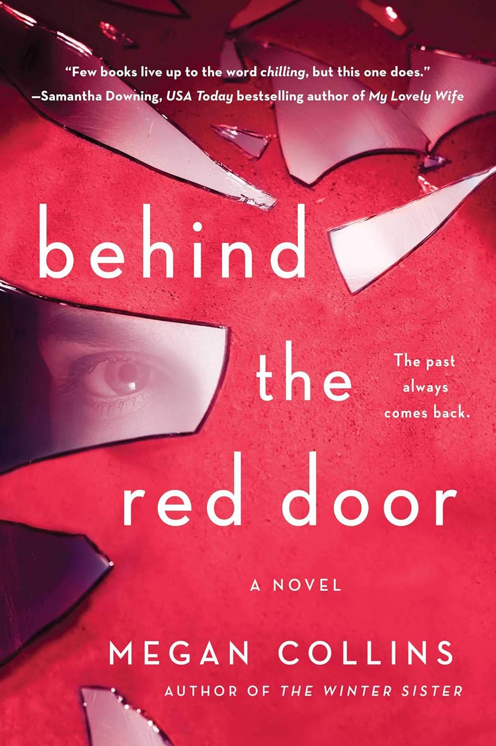 Behind the Red Door by Megan Collins (Paperback)