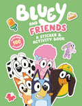 Bluey and Friends: A Sticker and Activity Book