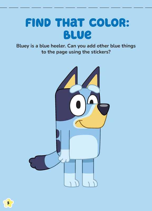 Bluey: Hooray for Stickers by Dienesa Le