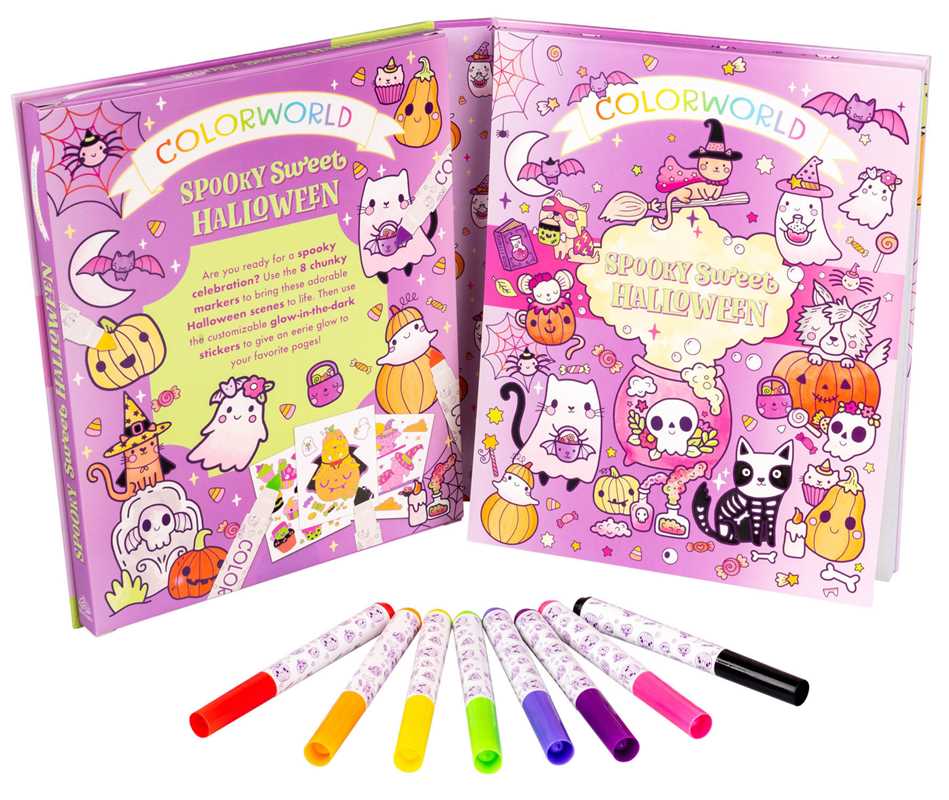 ColorWorld: Spooky Sweet Halloween Coloring Set