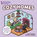 Coloring Corner: Cozy Homes Coloring Book