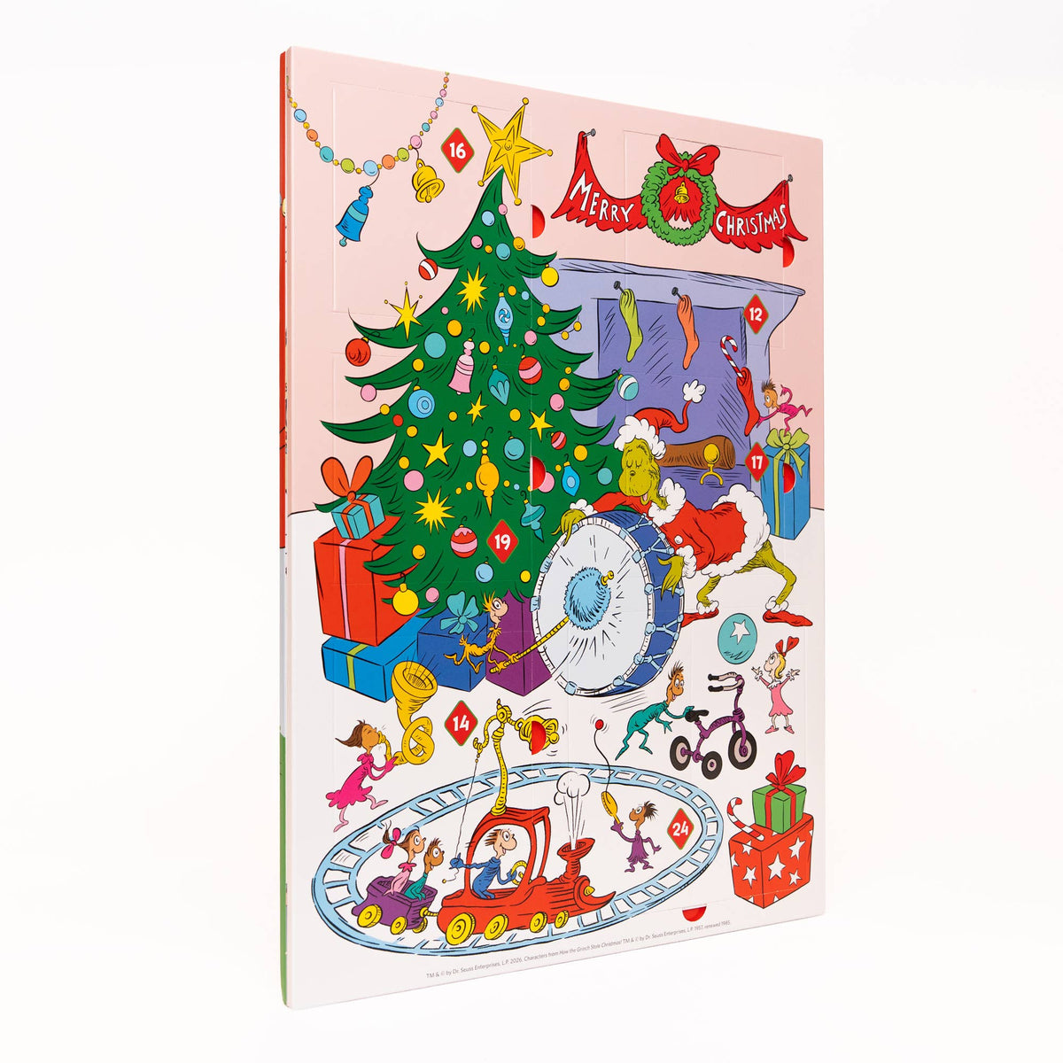Dr. Seuss's The Grinch Advent Christmas Countdown