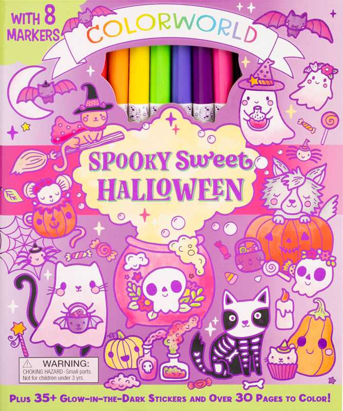 ColorWorld: Spooky Sweet Halloween Coloring Set
