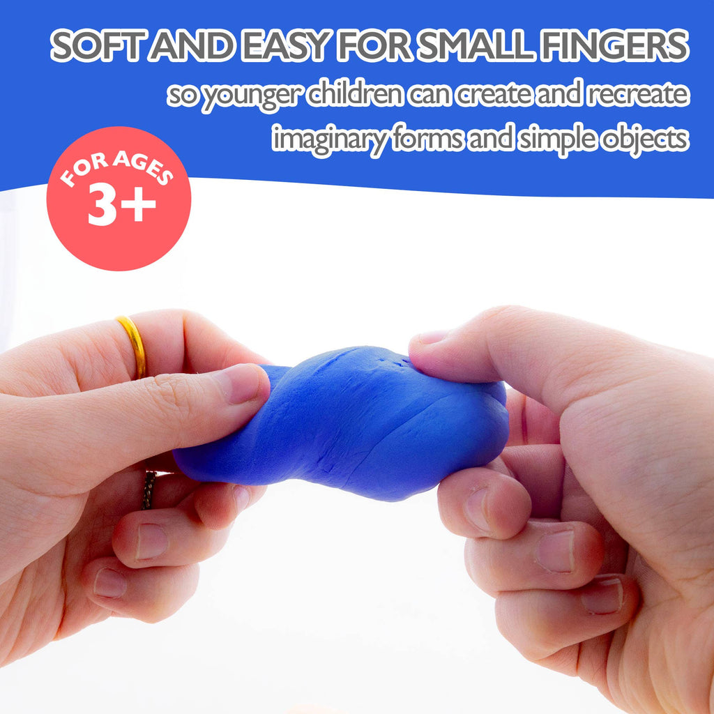 Primary Color Air Dry Modeling Clay