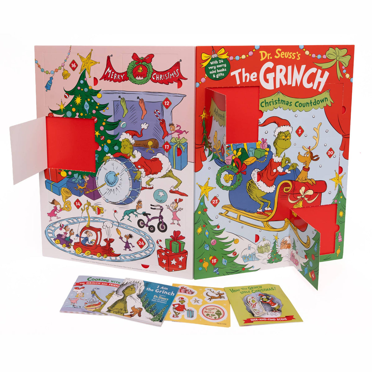 Dr. Seuss's The Grinch Advent Christmas Countdown